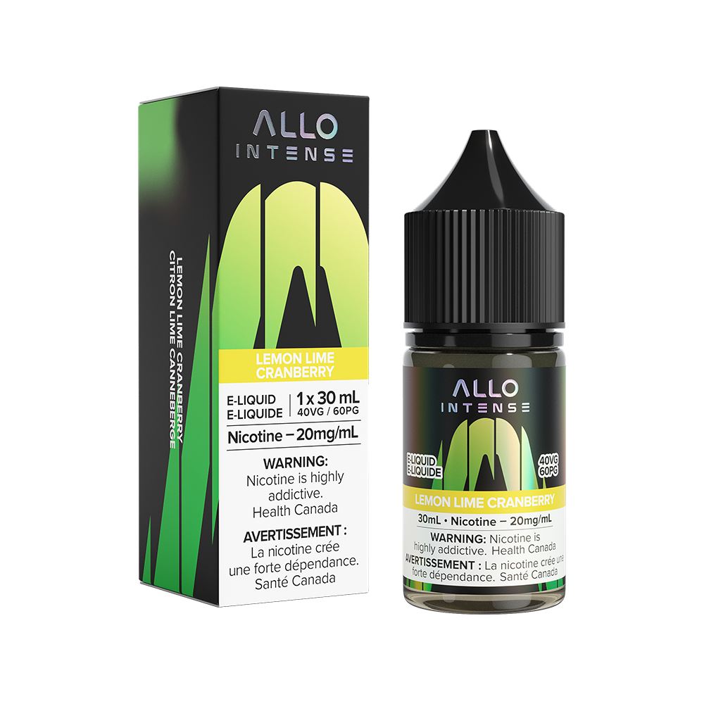 Allo Intense E-Liquid Lemon Lime Cranberry