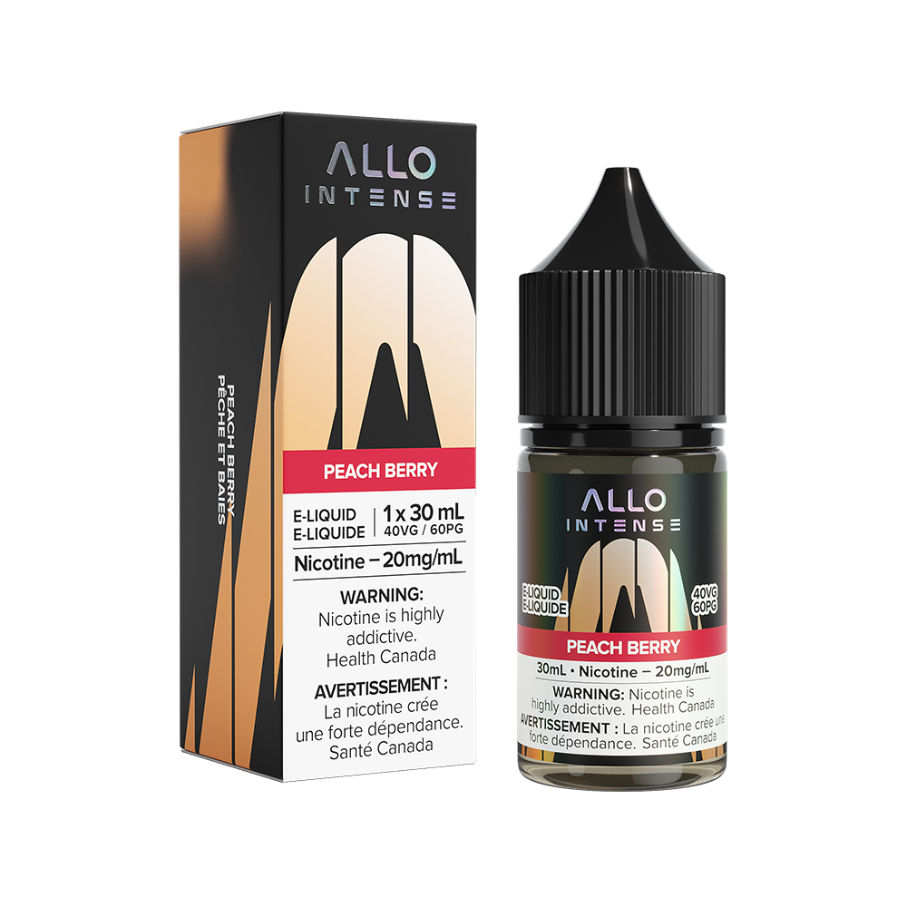 Allo Intense E-Liquid Peach Berry