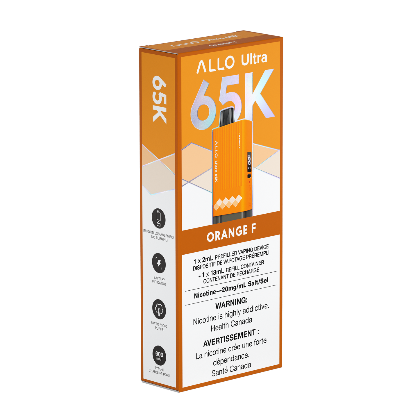 Allo Ultra 65K Orange F