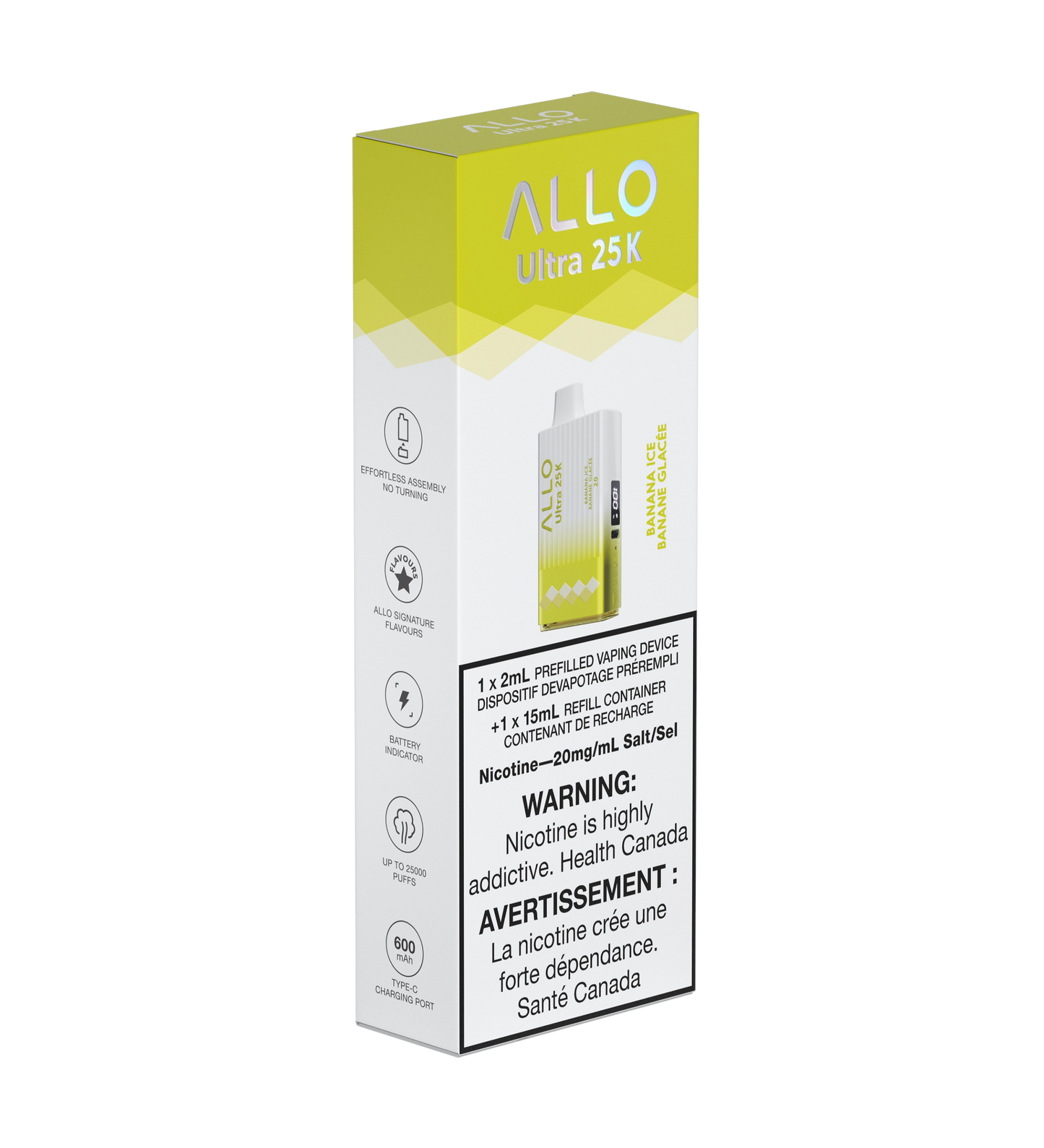 Allo Ultra 25K Banana Ice