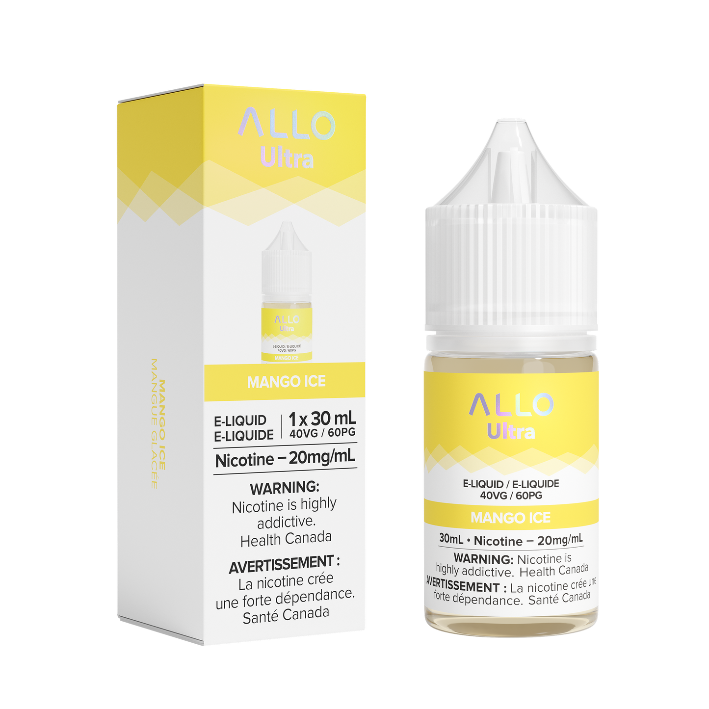 Allo Ultra E-Liquid Mango Ice
