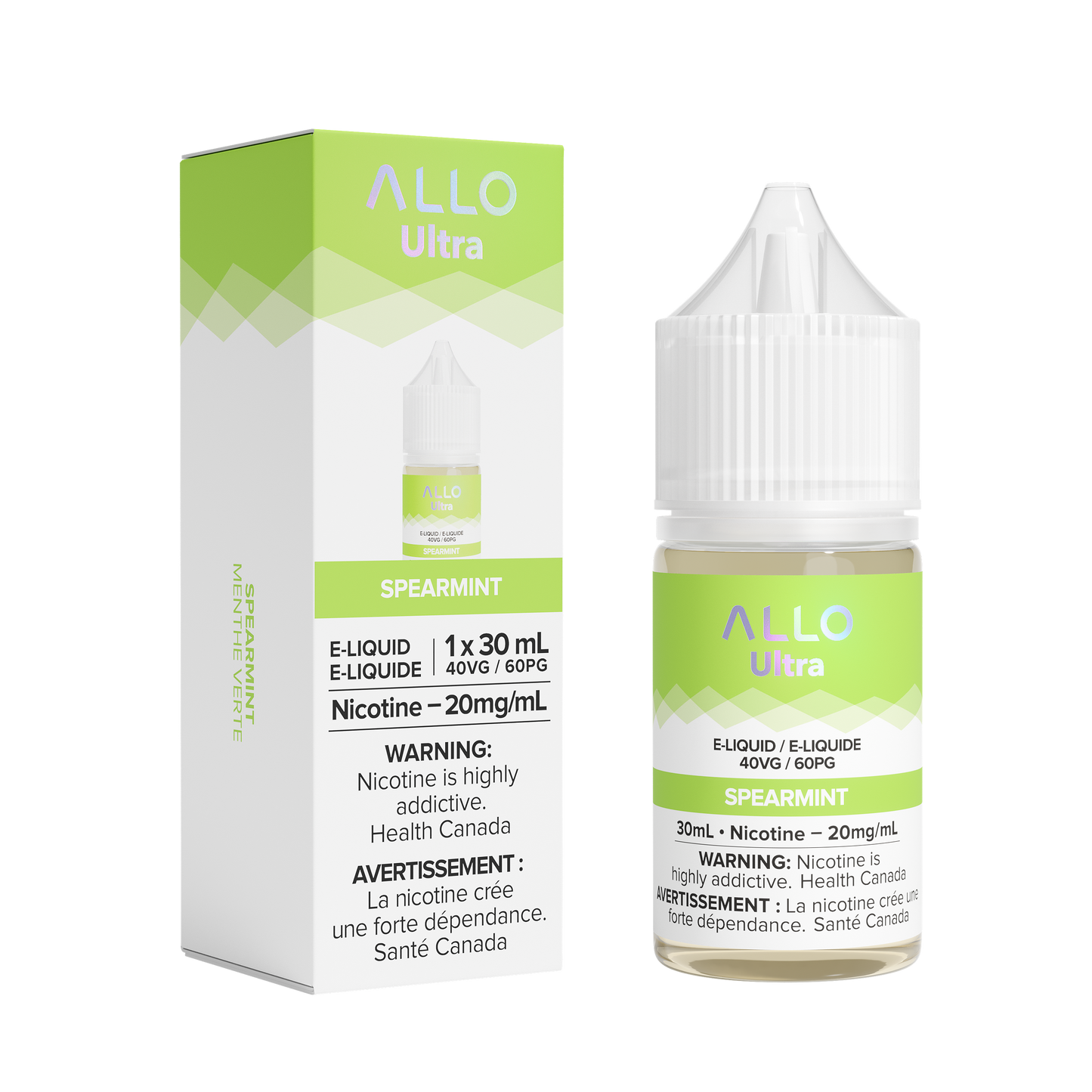 Allo Ultra E-Liquid Spearmint