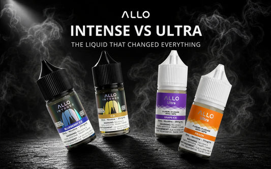 Allo Intense E-Liquid vs Allo Ultra E-Liquid