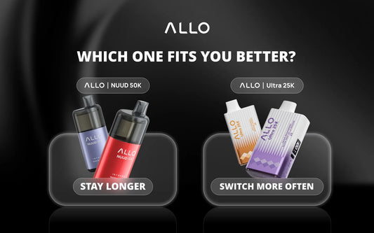 Allo NUUD 50K vs Allo Ultra 25K