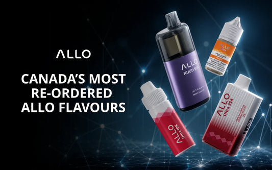 Allo Ultra E-Liquid Flavours in Canada