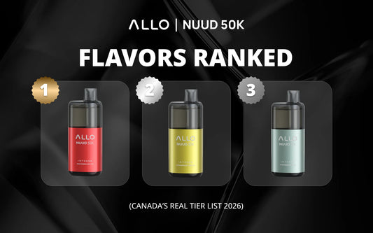 best Allo NUUD 50K Intense flavors in Canada 