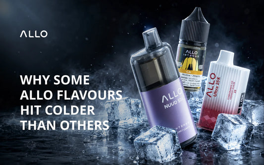 Why Some Allo Vape Flavours Feel Colder Than Others 