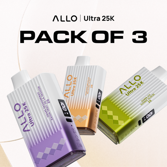 Allo Ultra 25K Pack of 3