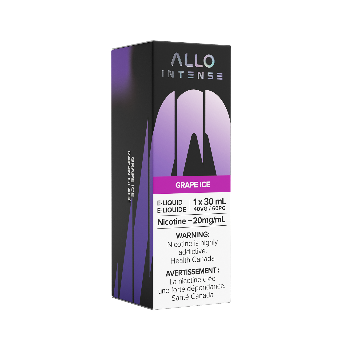 Allo Intense E-Liquid Grape Ice