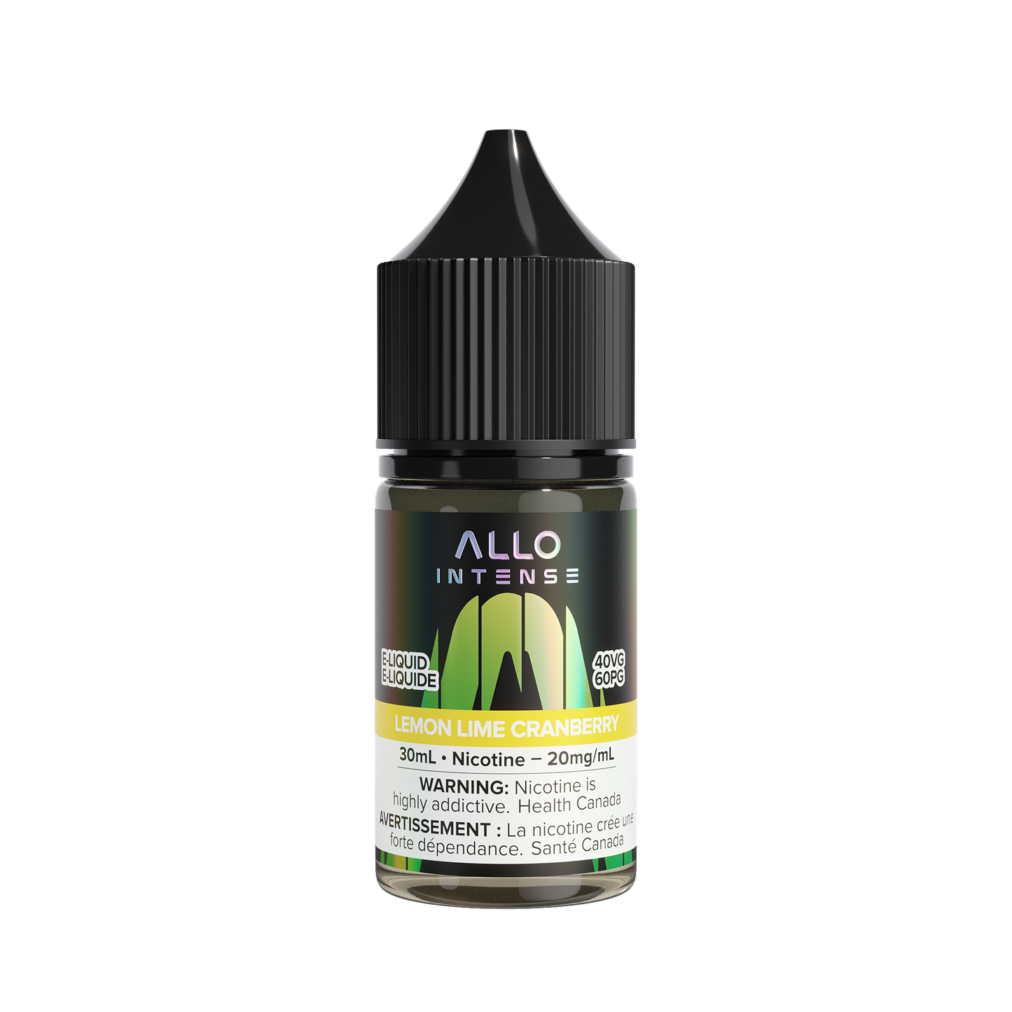Allo Intense E-Liquid Lemon Lime Cranberry