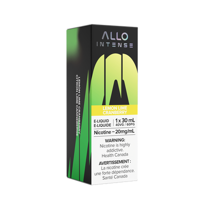 Allo Intense E-Liquid Lemon Lime Cranberry