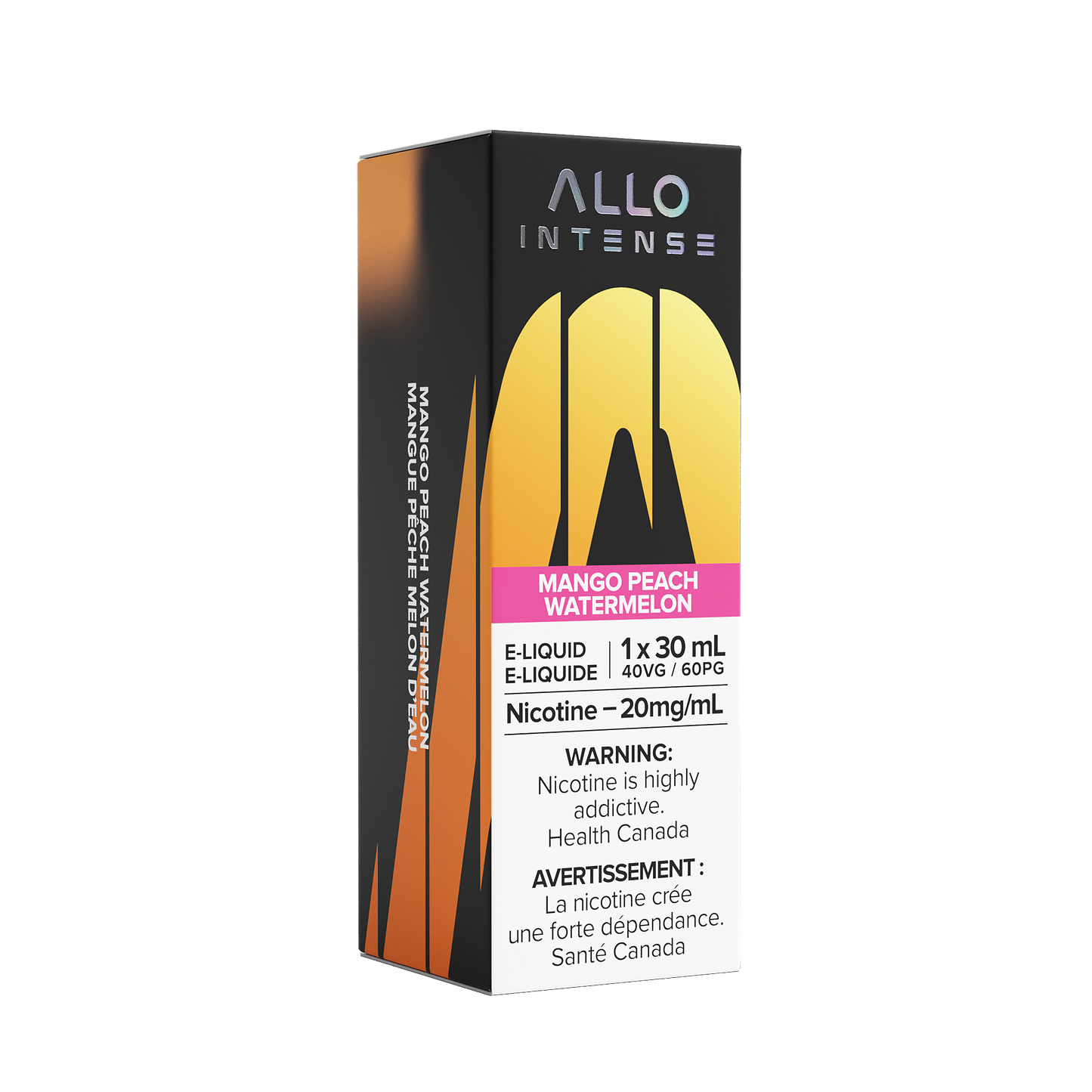 Allo Intense E-Liquid Mango Peach Watermelon