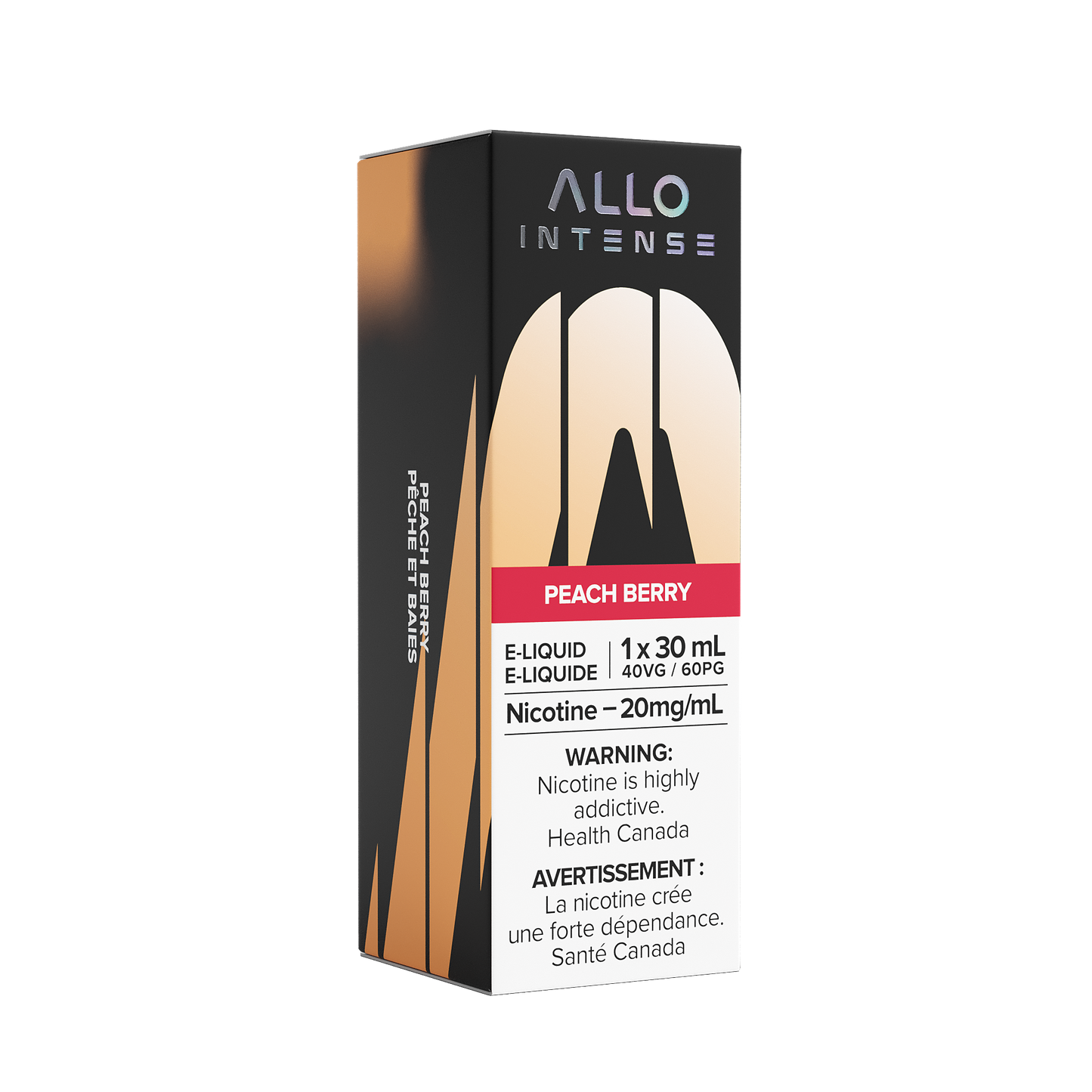 Allo Intense E-Liquid Peach Berry