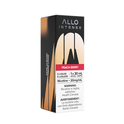 Allo Intense E-Liquid Peach Berry