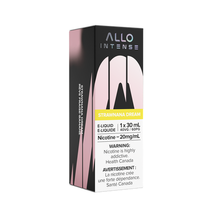 Allo Intense E-Liquid Strawnana Dream