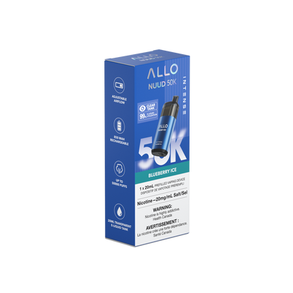 Allo NUUD 50K INTENSE Blueberry Ice