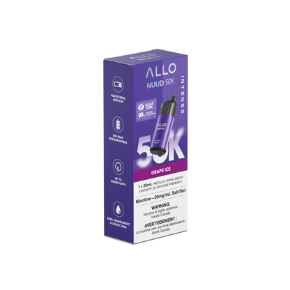 Allo NUUD 50K INTENSE Grape Ice