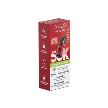 Allo NUUD 50K INTENSE Pomegranate Guava Ice