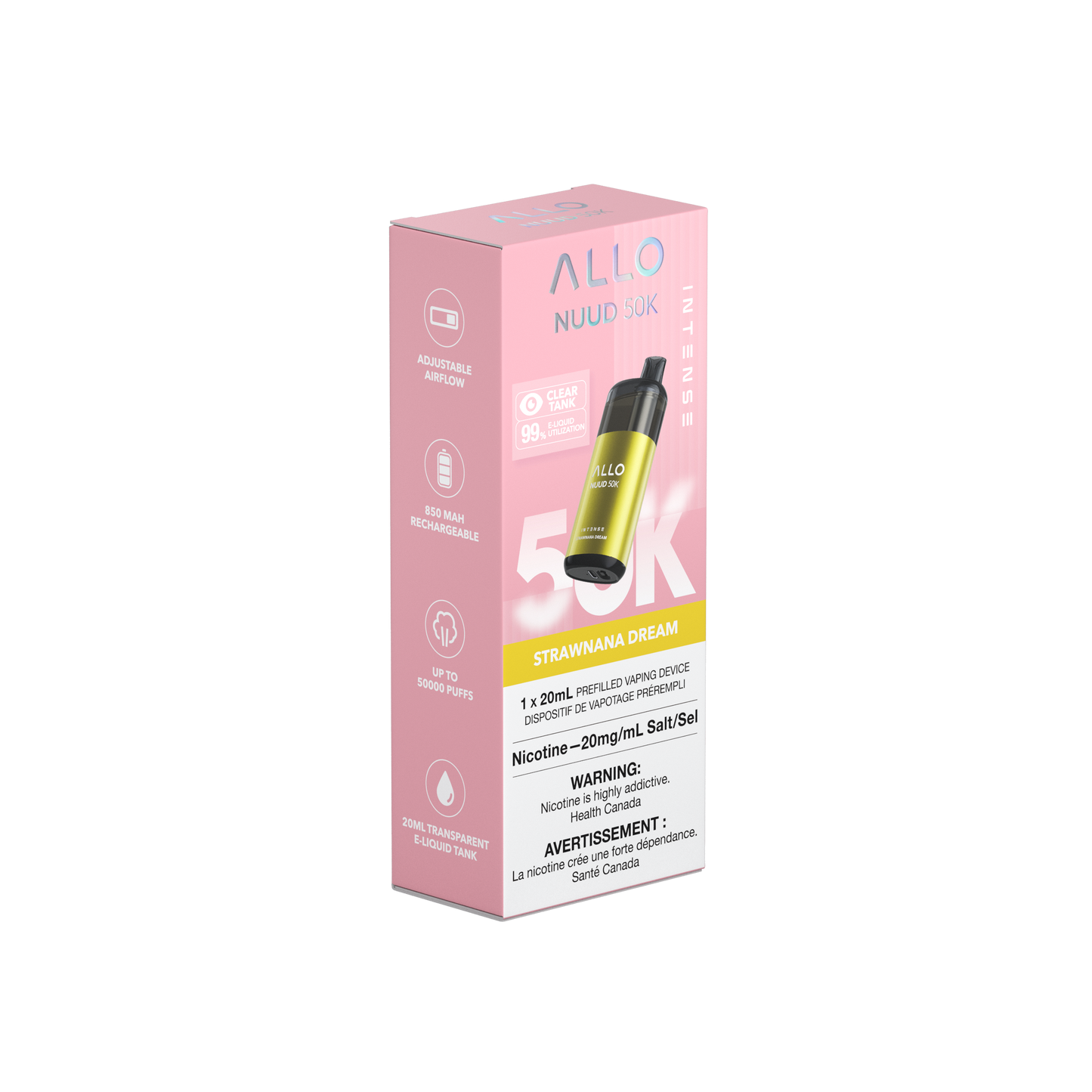Allo NUUD 50K INTENSE Strawnana Dream
