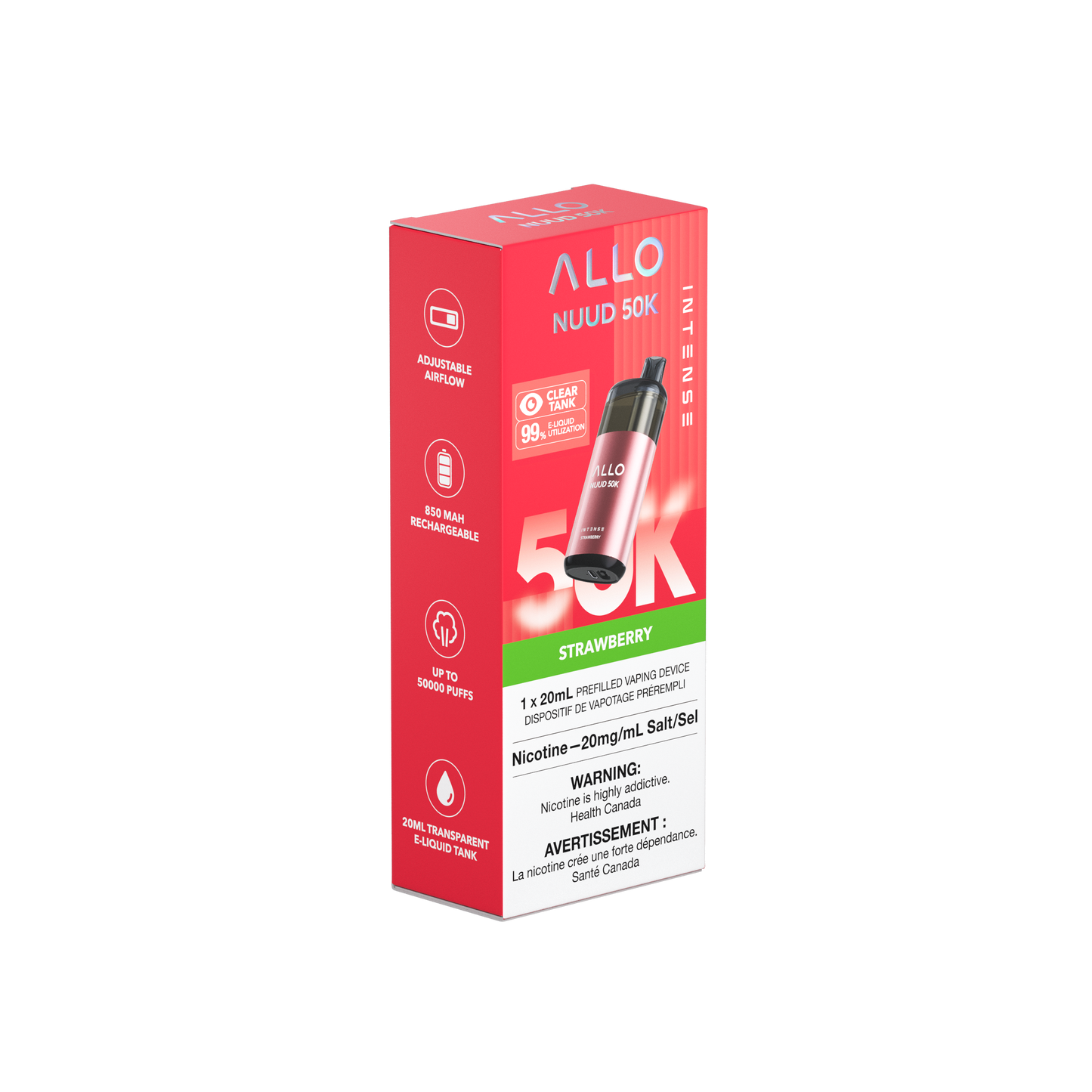 Allo NUUD 50K INTENSE STRAWBERRY