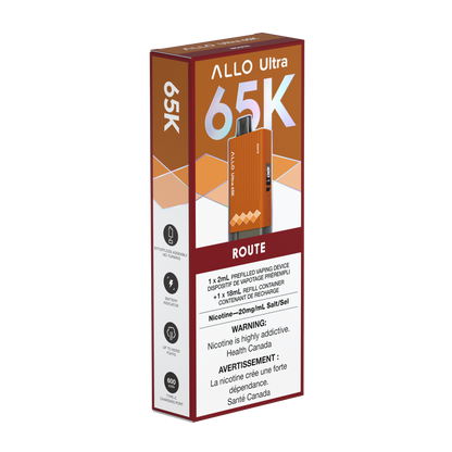 Allo Ultra 65K Route