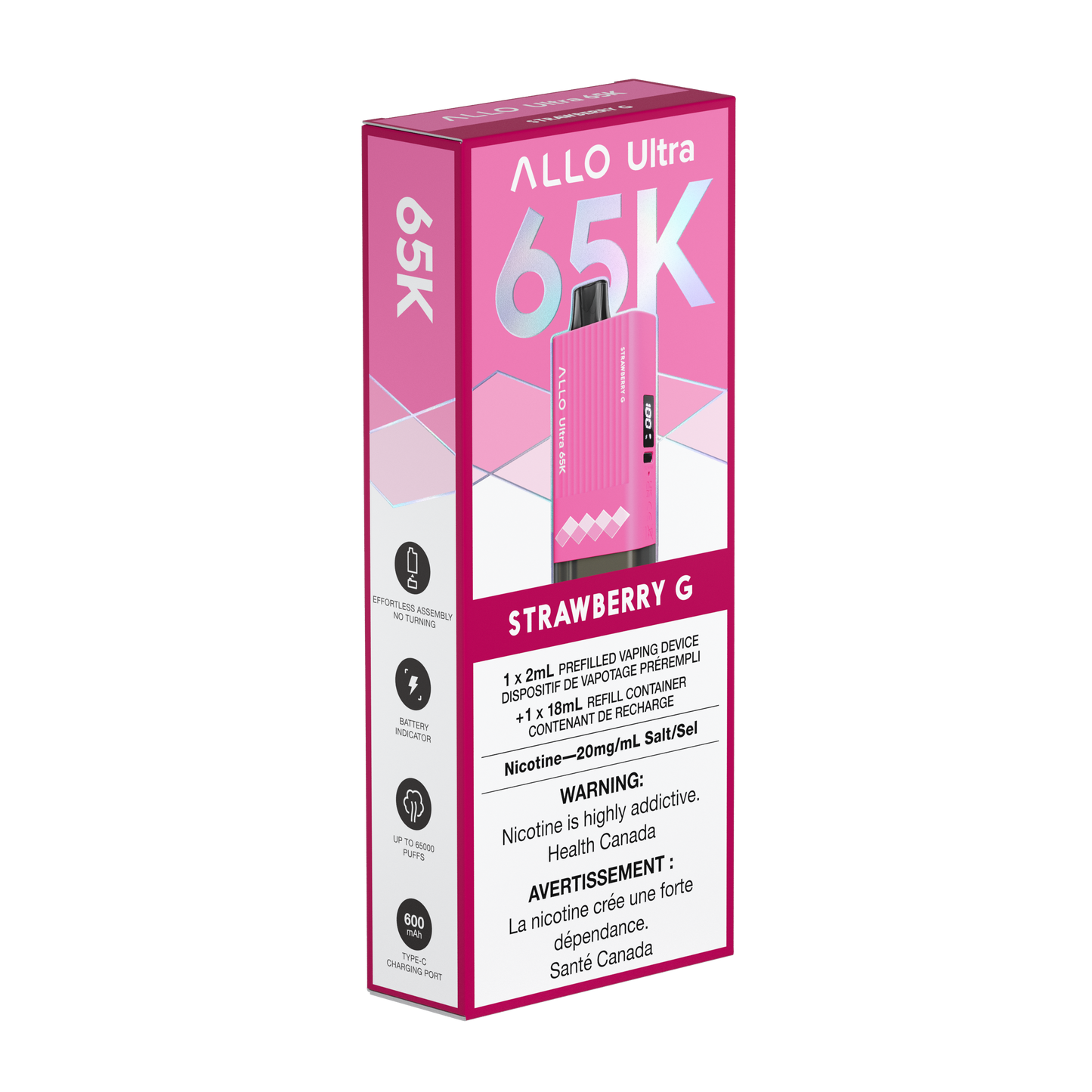 Allo Ultra 65K Strawberry G