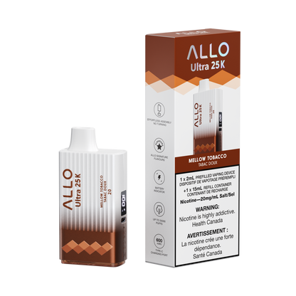 Allo Ultra 25K Mellow Tobacco