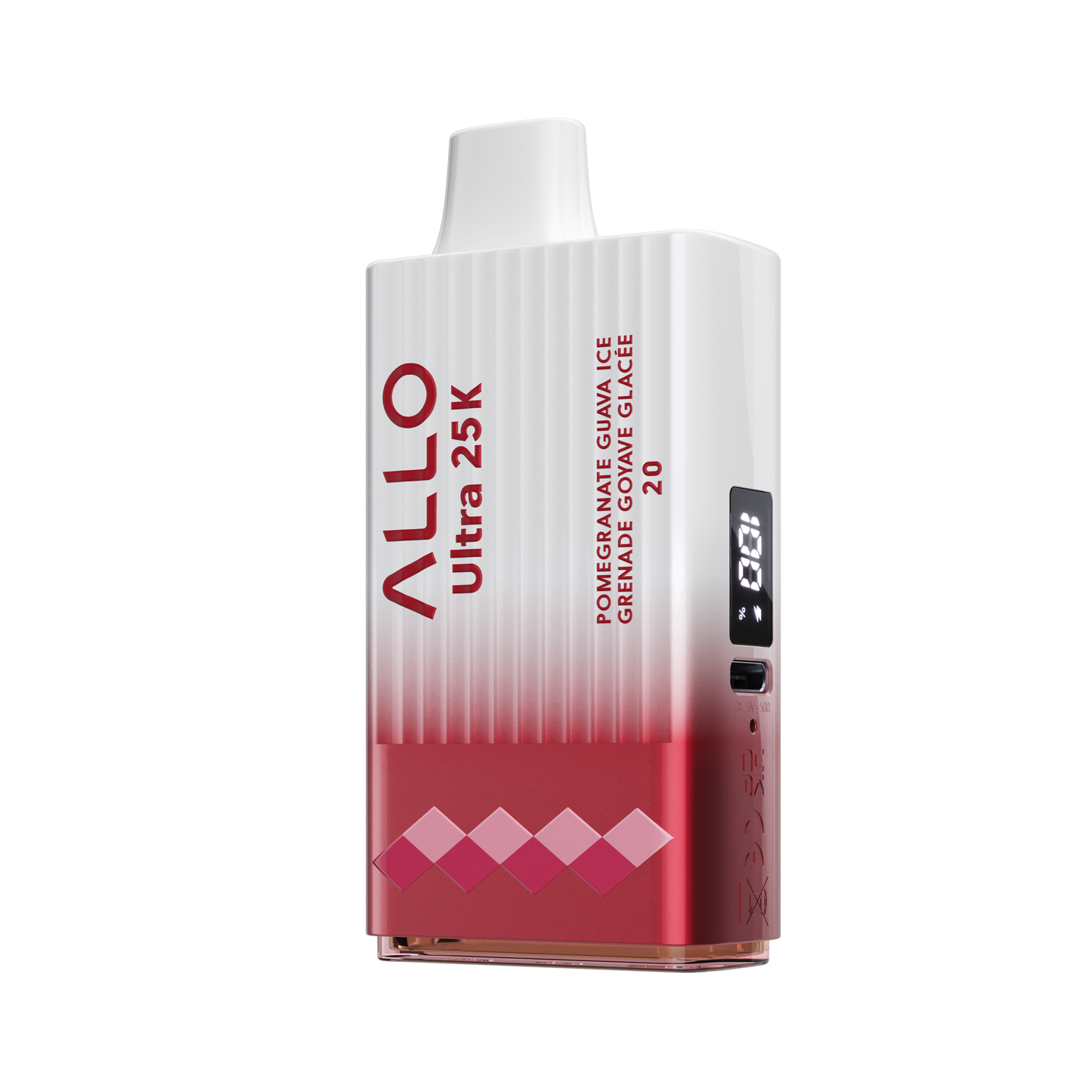 Allo Ultra 25K – POMEGRANATE GUAVA ICE