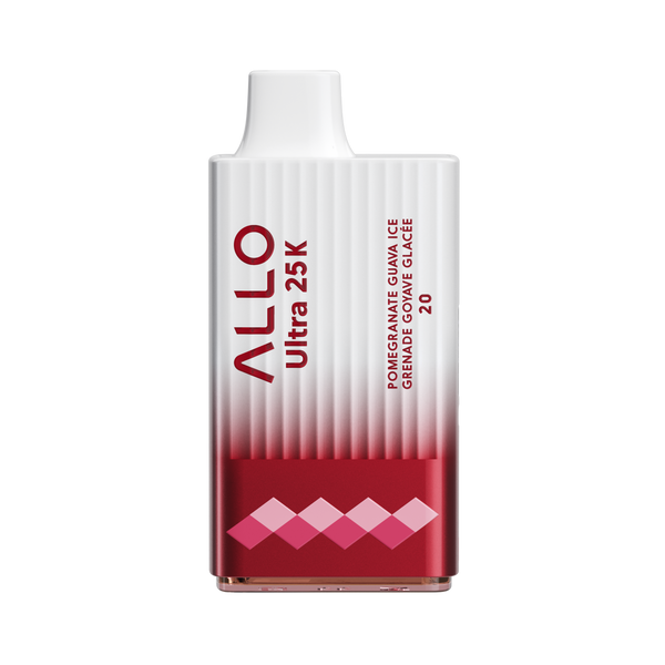 Allo Ultra 25K – POMEGRANATE GUAVA ICE