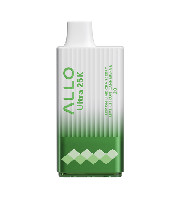 Allo Ultra 25K Lemon Lime Cranberry