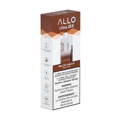 Allo Ultra 25K Mellow Tobacco