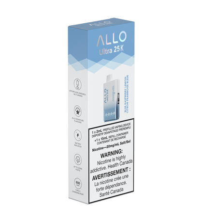 Allo Ultra 25K Blue Raspberry Lemon