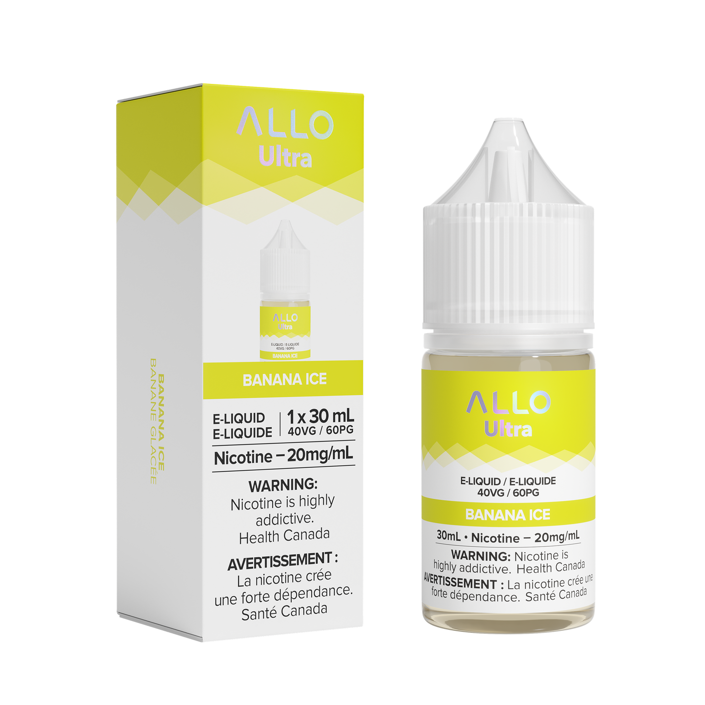 Allo Ultra E-liquid Banana Ice