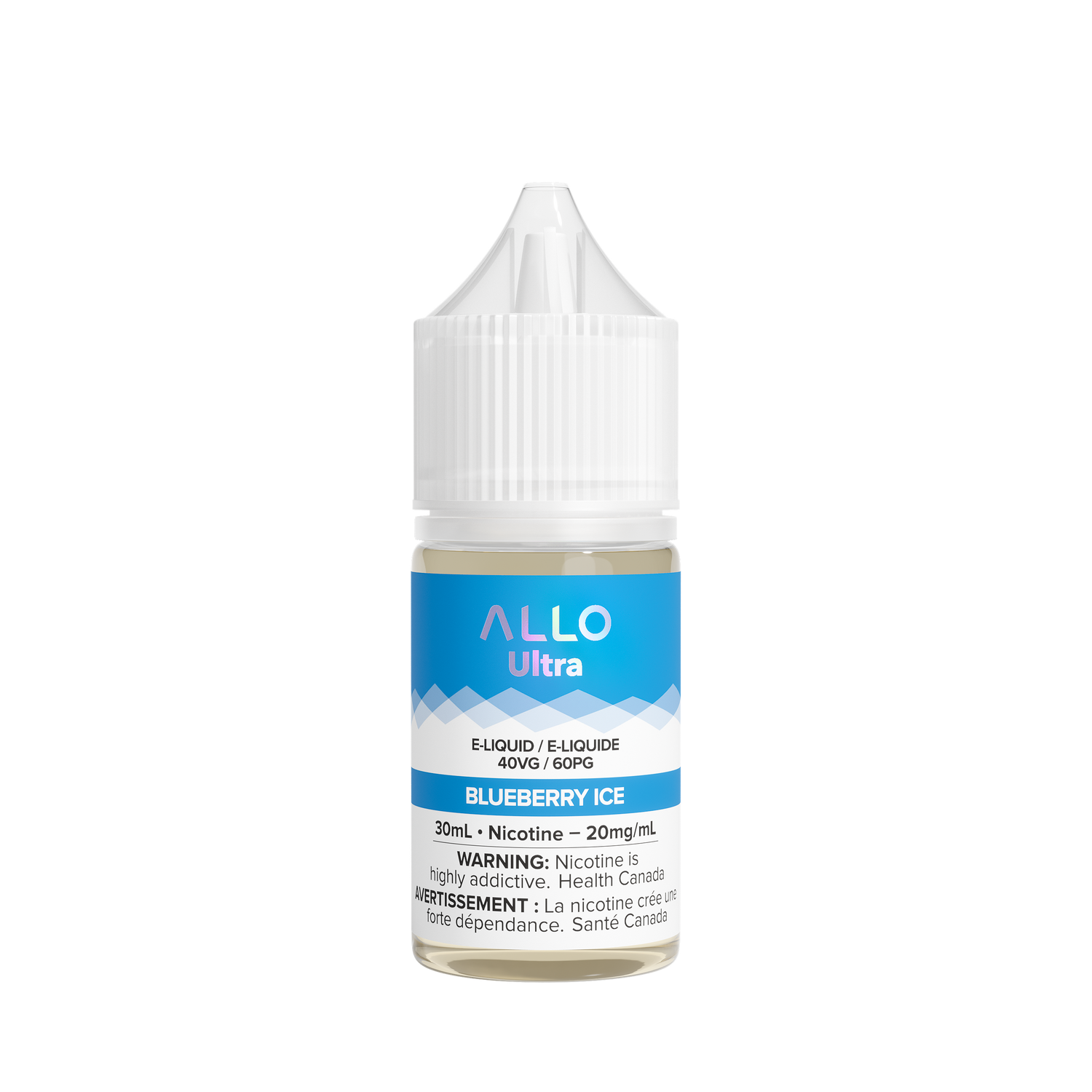 Allo Ultra E-Liquid Blueberry Ice