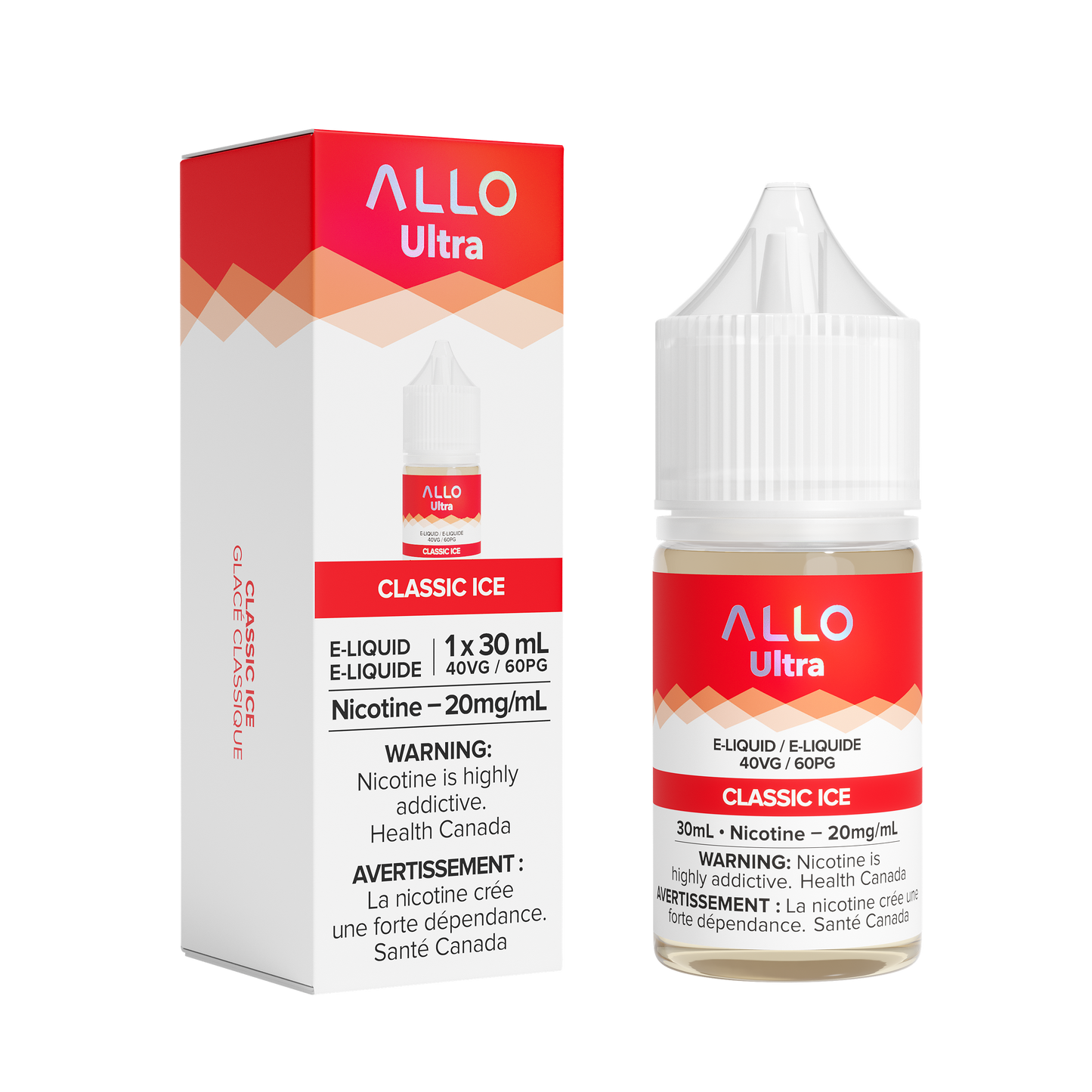 Allo Ultra E-Liquid Classic Ice