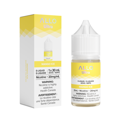 Allo Ultra E-Liquid Mango Ice