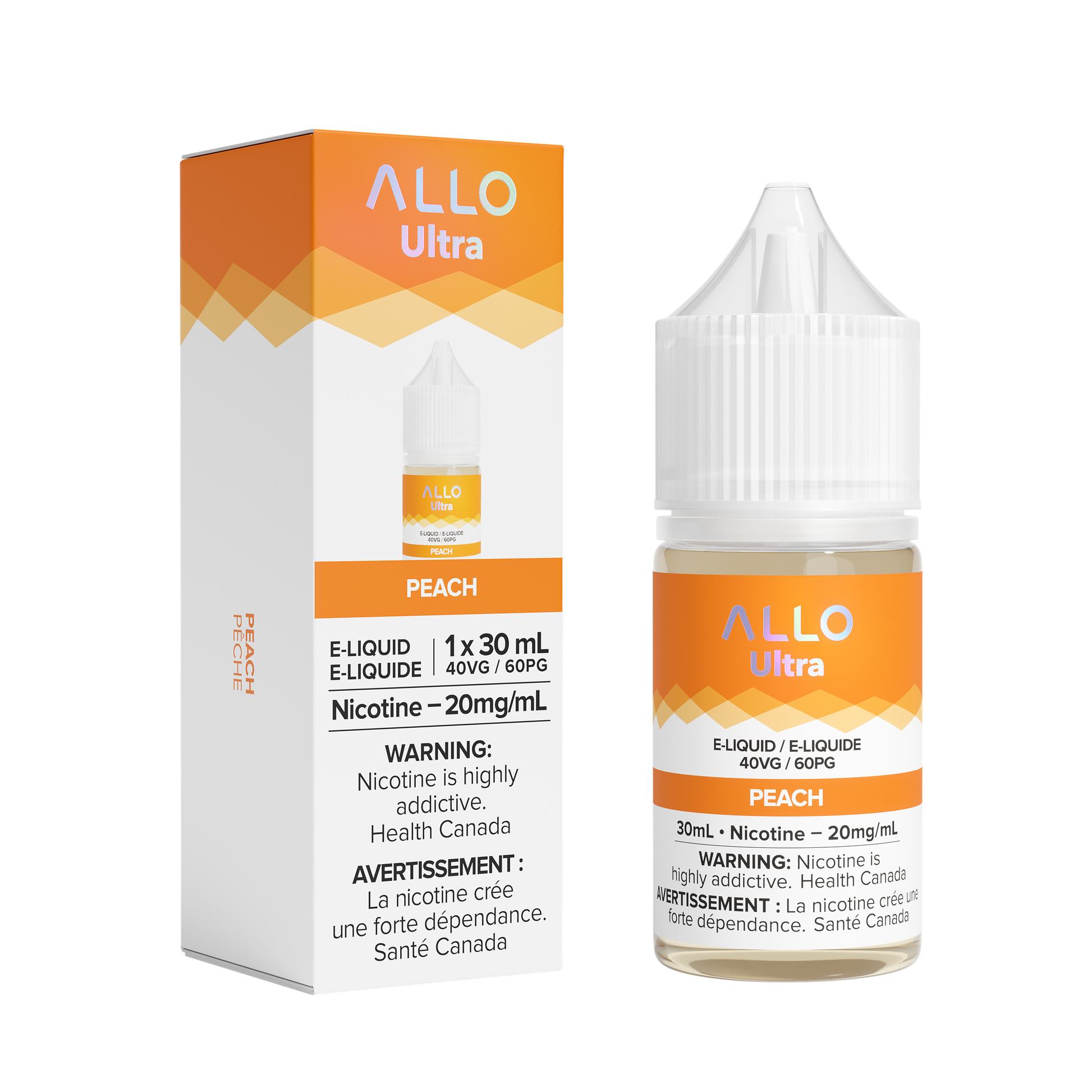 Allo Ultra E-Liquid Peach