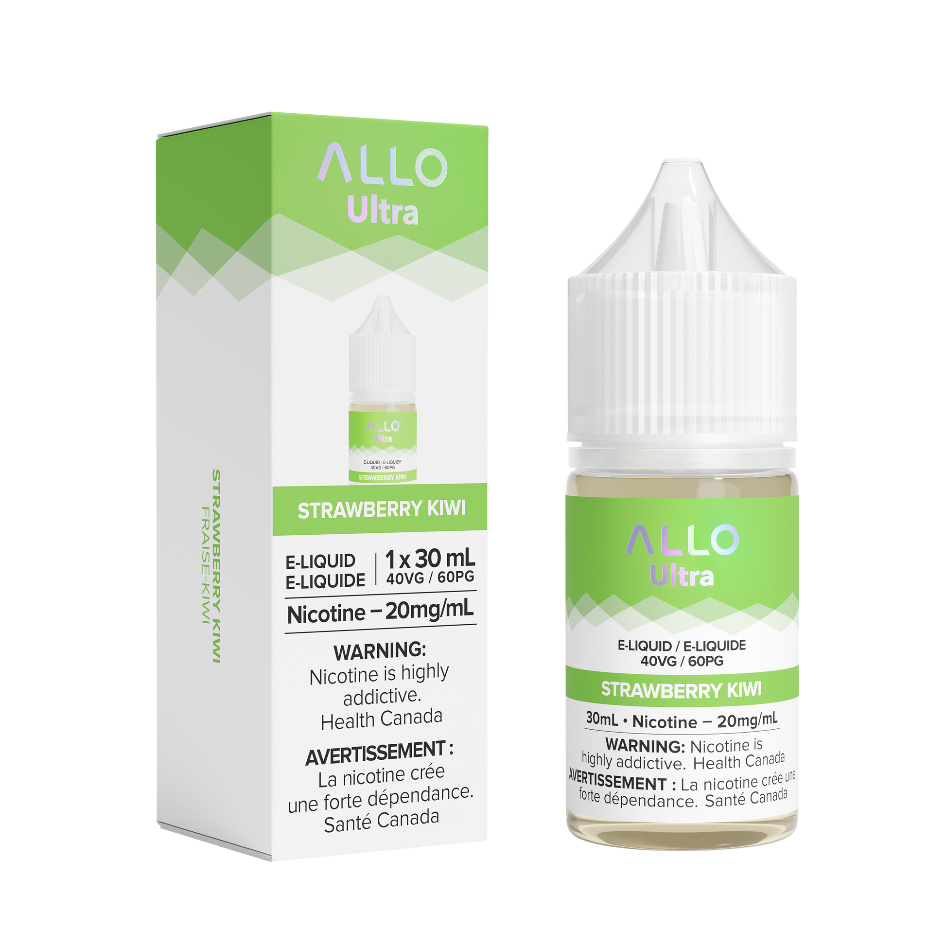 Allo Ultra E-Liquid Strawberry Kiwi