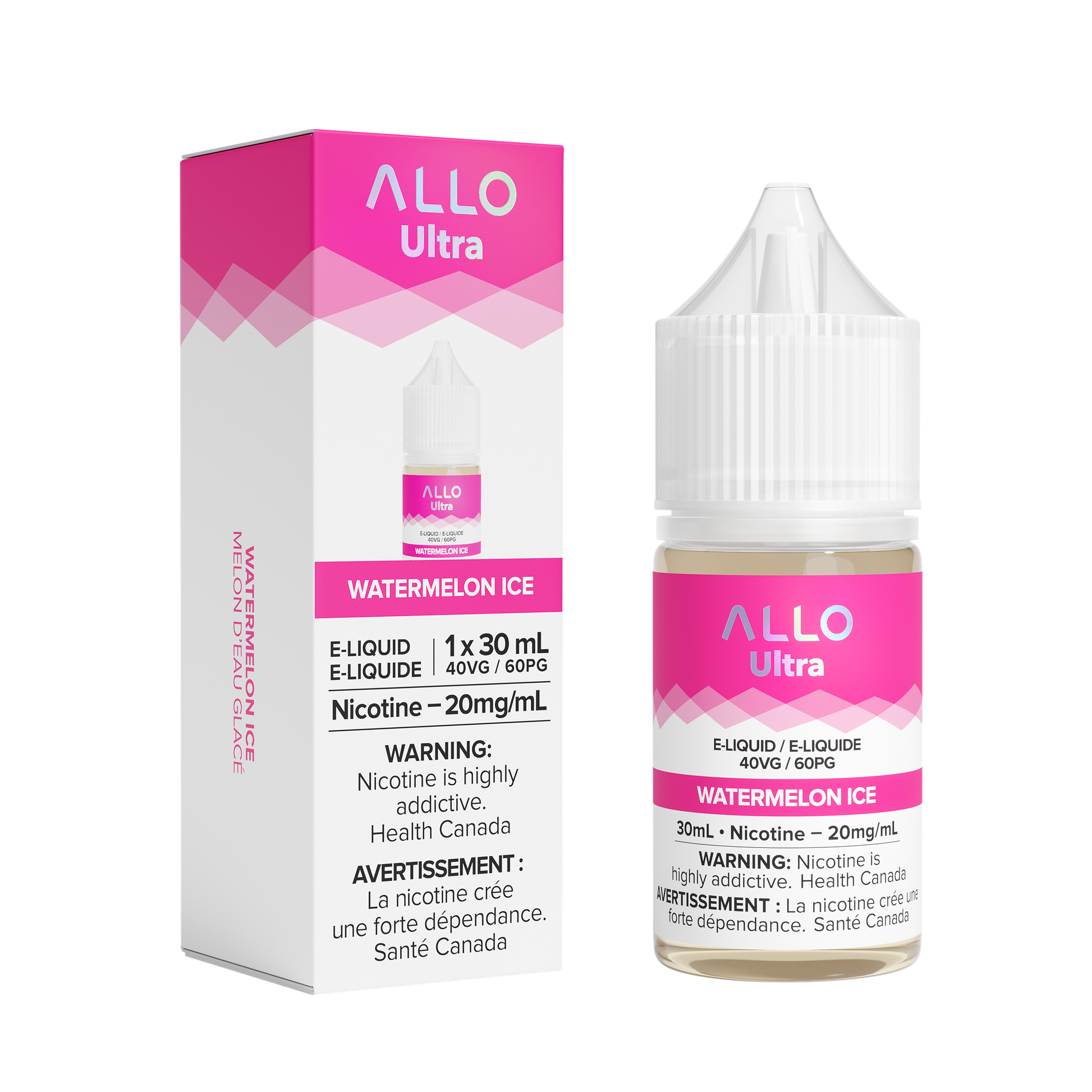 Allo Ultra E-Liquid Watermelon Ice
