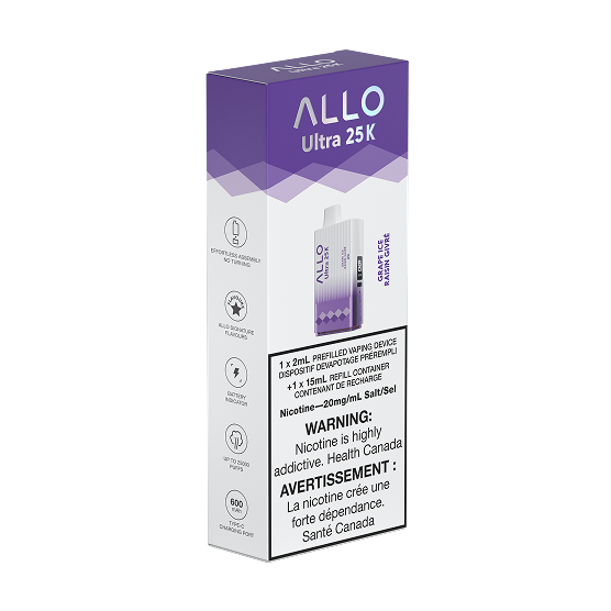 Allo Ultra 25K Grape Ice
