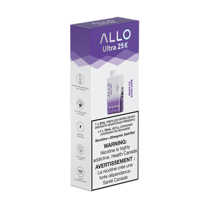 Allo Ultra 25K Grape Ice